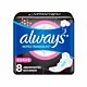 Absorvente Always Suave Noites Tranquilas Com Abas 8 unidades