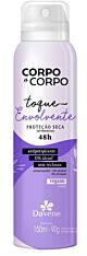 Desodorante Corpo A Corpo  Aerosol Envolvente Davene 150ml
