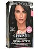 Tinta de Cabelo Permanente Beautycolor Cores Reais Preto 2.0