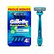 Aparelho De Barbear Gillette Prestobarba 3 Fresh Com Eucalipto 4 Unidades
