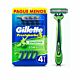 Kit Aparelho De Barbear Descartavel Gillette Prestobarba 3 Sens 4 Unidades