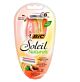 Bic Aparelho De Depilar Soleil Naturals 3 Lâminas Com Infusão De Manteiga De Cacau 2 Unidades