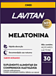 Suplemento Alimentar Lavitan Melatonina Morango Com 30 Comprimidos