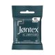 Preservativo Jontex Xl Lubrificado Com 3 Unidades